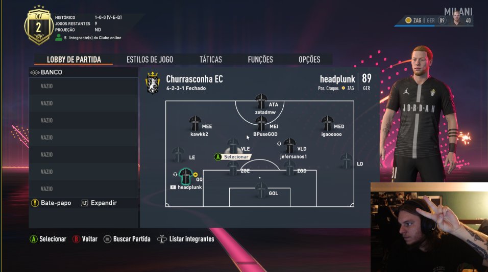 venham assistir o proclubs dos guri

twitch.tv/m1lani