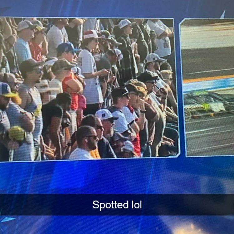 C_WiLyt's tweet photo. Jeff Gordon Spotting 😂

#caughtin4k #NASCAR  #NASCARAllStarWeekend #jeff #cwil #savagenascar #tv #northwilkesboro #northwilkesborospeedway #nascarallstarrace #allstarrace #allstar #allstarraceatnorthwilkesboro #NASCAR75 https://t.co/PB8eWzZcNw
