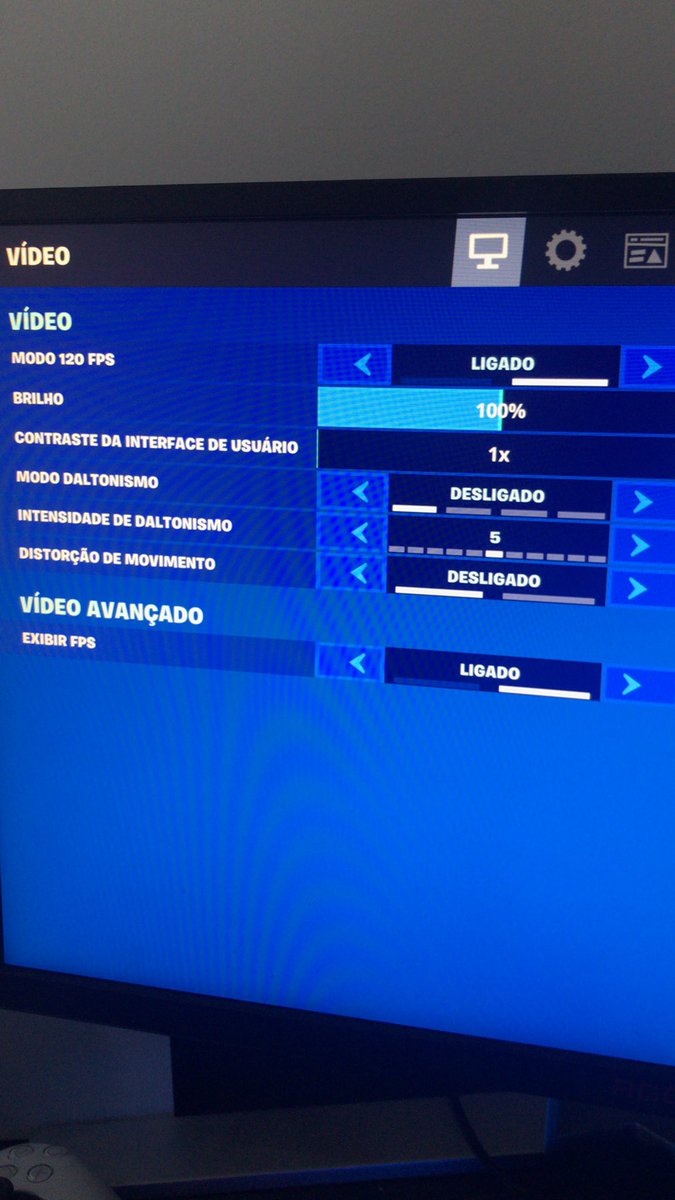 Magni on Twitter "Deixa a distorção de movimento desligado ou ligado