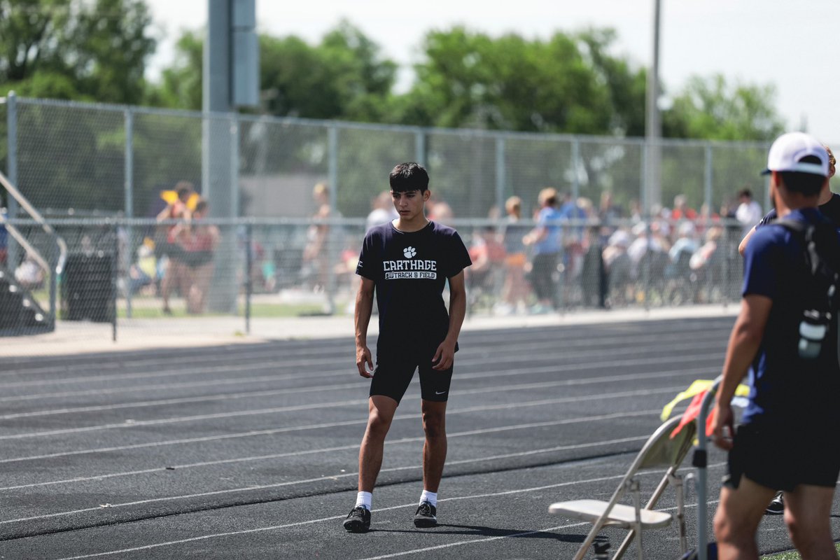 Congrats to 2024 Zavier Phillips (Labette County) and 2025 Trent Yates (Carthage) on qualifying for state track next weekend.

Zave will be competing in the 4x100, 4x400 and high jump. Trent will be competing in triple jump.

Well done, fellas!!