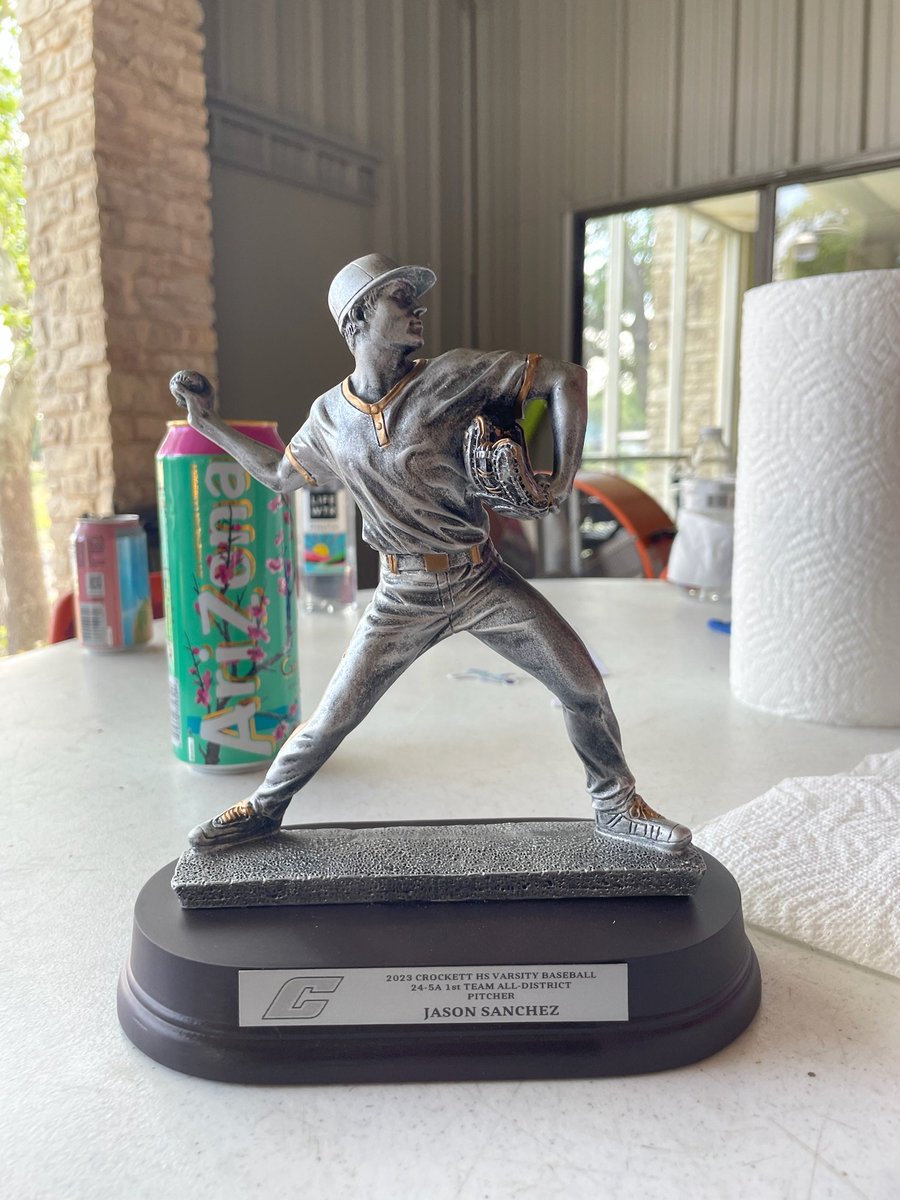 Honored to be selected as the 24-5A 1st Team All-District Pitcher! <a href="/CrockettCougar/">Crockett HS Baseball</a> <a href="/Crockett_Sports/">Crockett ECHS Athletics</a> @PhenomCtx <a href="/JucoTexas/">TexasJuco</a> @JucoUncommitted <a href="/TxBseball/">TexasBaseballProspects</a> @TexasScout11