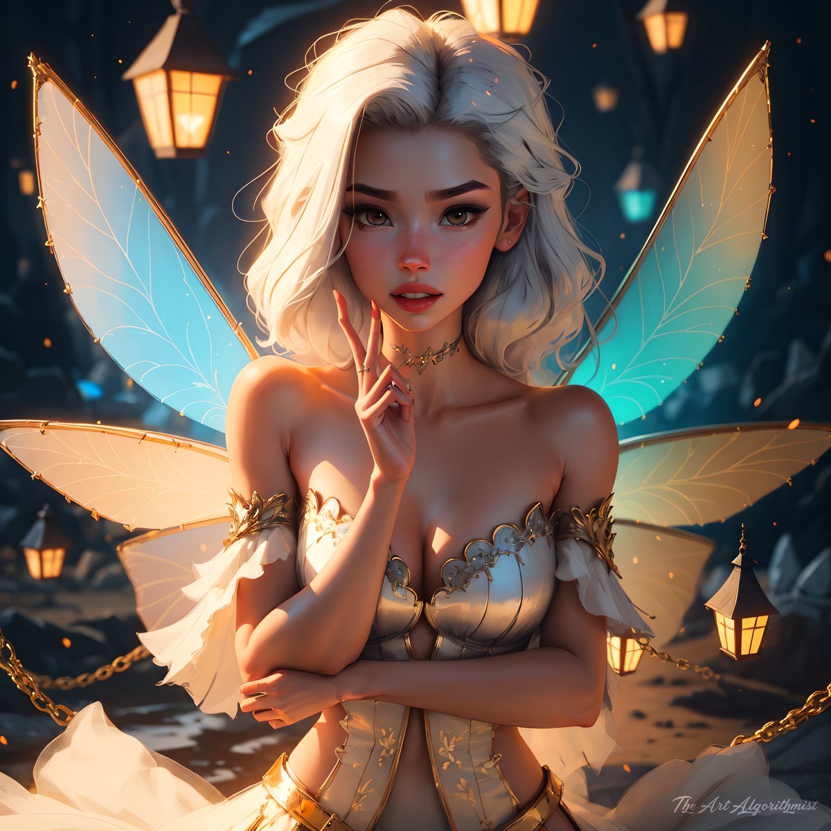 TAalgorithmist's tweet image. Pretty and sweet fairies🧚‍♀️✨

#beautifulgirl
#digitalart
#digitalartwork
#digitalillustration
#disney
#fairy
#fairytail
#fantasyart
#fantasycharacter
#fantasygirl
#Illustration
#painting
#portraitbeauty
#princess
#woman
#beautywoman
#prettyfairy
#aiart
#whitehairgirl
#selfie