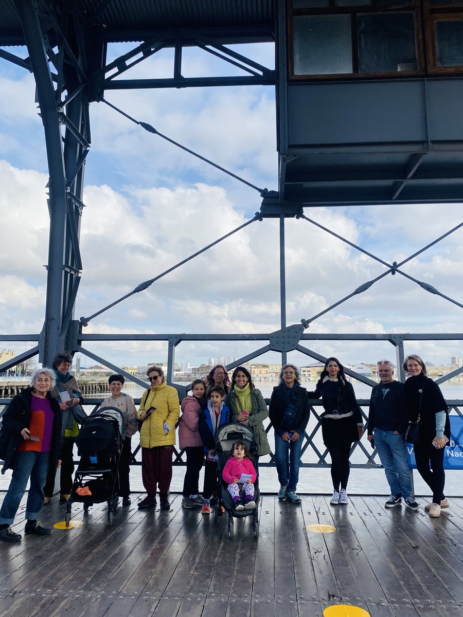 MarcoLaBoca's tweet photo. Algunas fotos de nuestro paseo de ayer "Animales fantásticos", donde visitamos la muestra de Adriana Bustos, cruzamos con el puente trasbordador a la Isla Maciel y fuimos a la galería @ConstitucionG a ver la expo de Nico Said! 🧜🏼‍♀️✨ https://t.co/dGTVUQPgyb