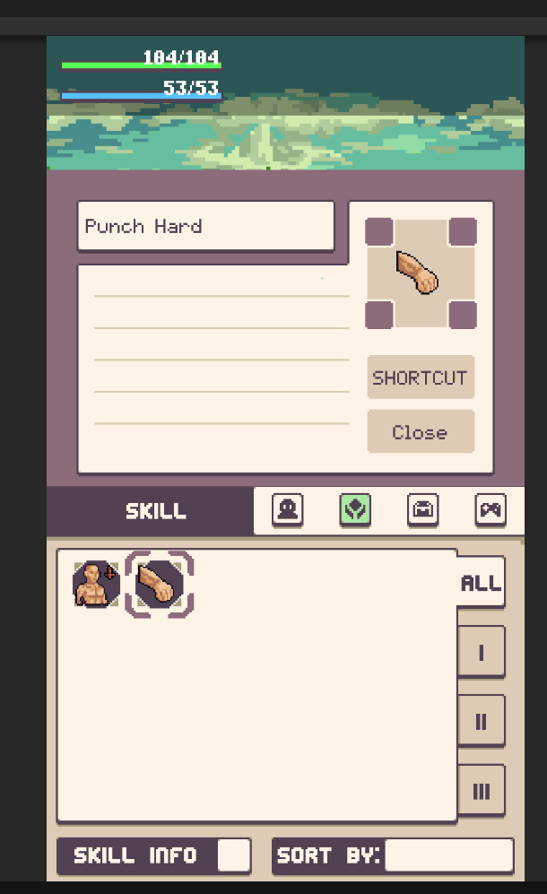 FrustratedJay's tweet photo. not much of an update for this week but we got the UI updated

#gamedevelopment #linearquest https://t.co/ob9HyJJAEo