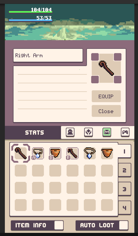 FrustratedJay's tweet photo. not much of an update for this week but we got the UI updated

#gamedevelopment #linearquest https://t.co/ob9HyJJAEo