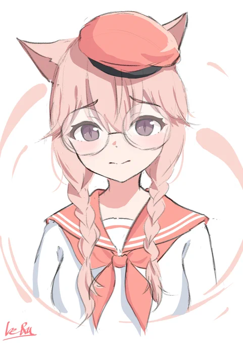 なんか軽く落書きがしたくなったからFF14の自キャラを落書きした