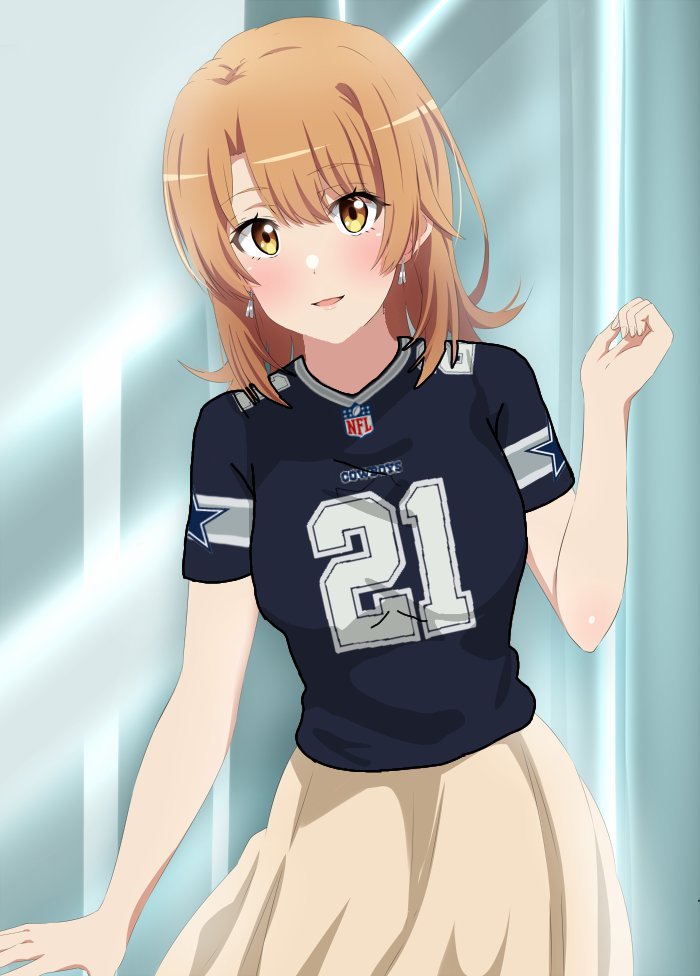 Listo. Iroha con la playera de los Dallas Cowboys

Mi primer edit con una playera de NFL

#NFL #DallasCowboys #IsshikiIroha #HachimaHikigaya