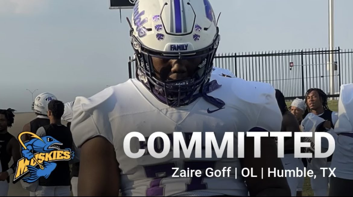 zaire_goff77's tweet photo. Thank you for everyone that has been here for me I’m more then blessed to even receive this chance I’m now committed to Lakeland University 🔵🟡@CoachLehto @LUMuskieFB @LUCoachFeest https://t.co/ZbsnkkzSmB