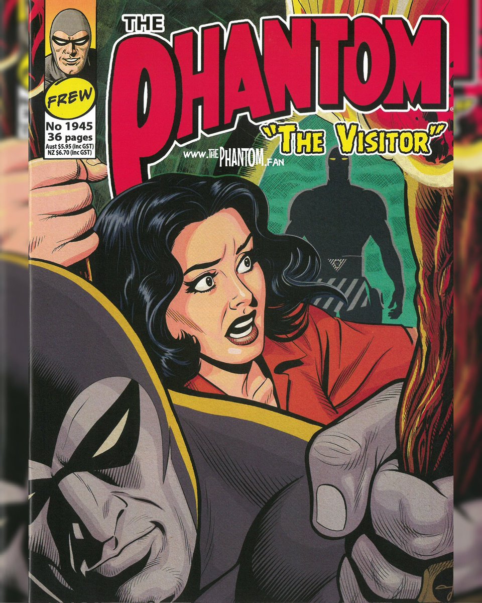 💥 Frew Publications Phantom Comic No. 1945 with cover art by Glenn Lumsden. #thephantom #comicbook