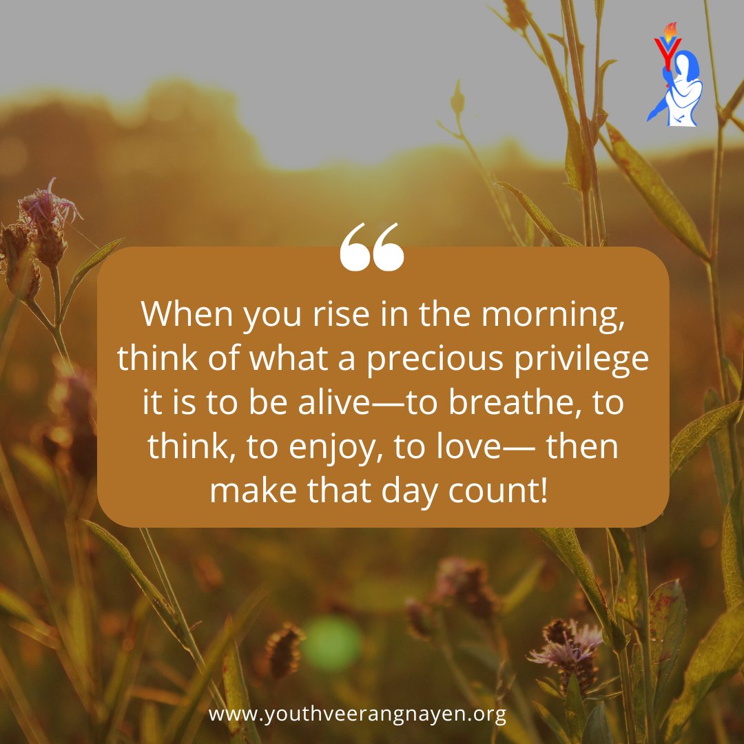 Yveerangnayen's tweet photo. Live. Love. Laugh. 
Life will be a breeze if you take it one day at a time #MondayMotivation
#ThoughtOfTheDay
#YouthVeerangnayen https://t.co/qIgd95MPr7