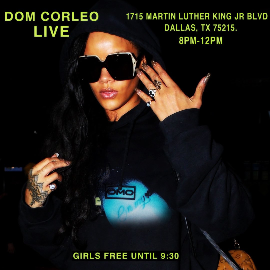 FLOATINGWORLDUS's tweet image. Add Dallas May 27 to Upcoming shows for #DomCorleo @AskSpotifyStars