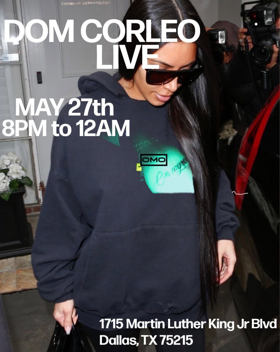 FLOATINGWORLDUS's tweet image. Add Dallas May 27 to Upcoming shows for #DomCorleo @AskSpotifyStars