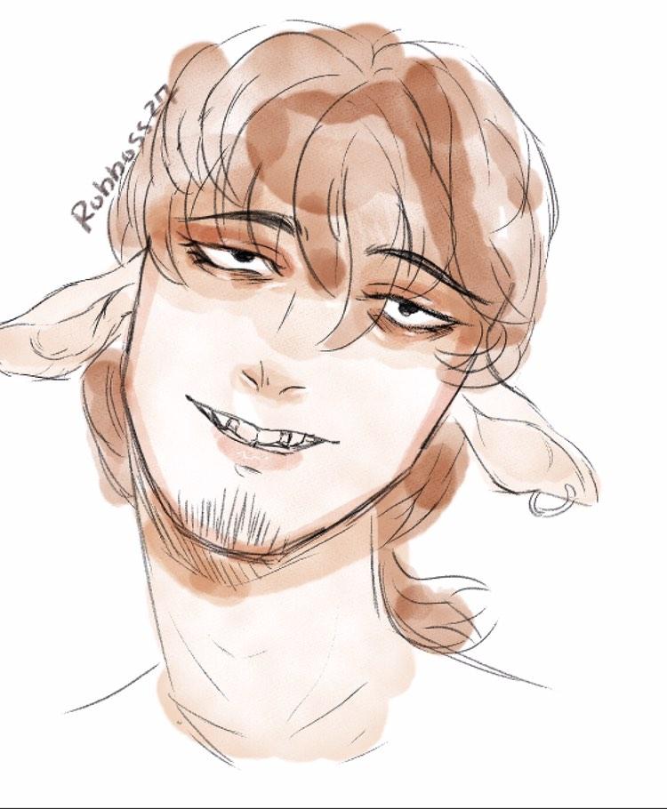 RealRobBoss27's tweet photo. My Favorite Goat Boy
•
°
•
°
•
#art #sketch #commissionsopen #commission #sketchart #wipart #wip #digitalart #digitalpainting https://t.co/zxuGNiyL9i
