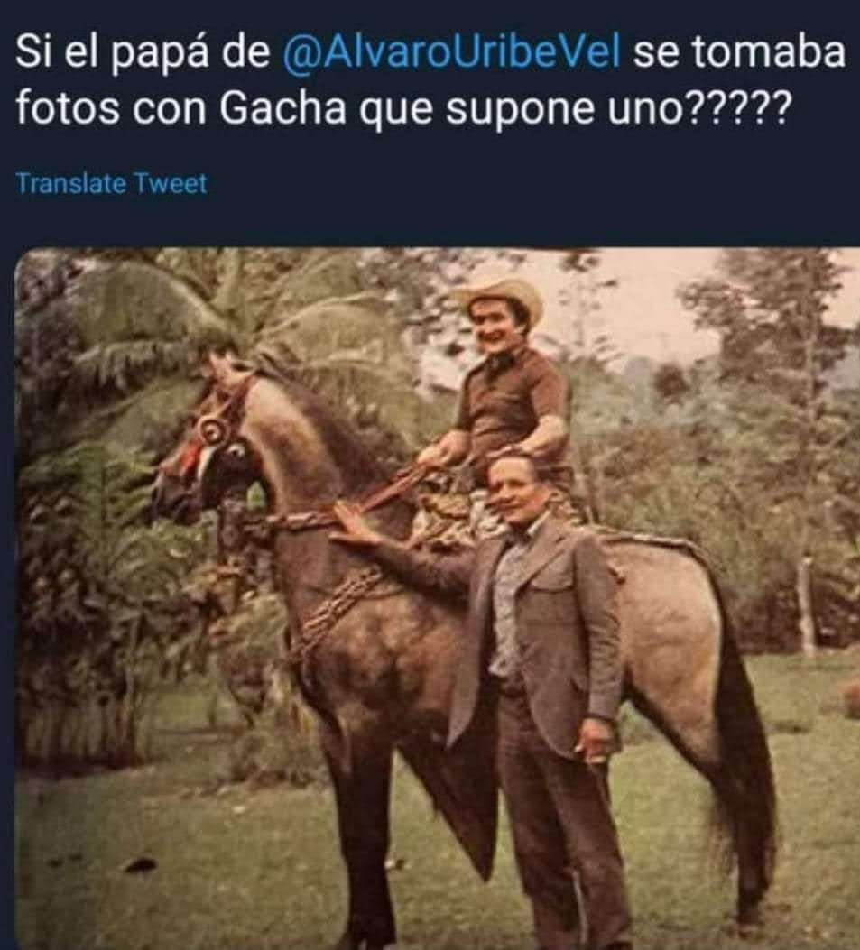 Eso pasa cuando uno se le tuerce a un bandido más poderoso