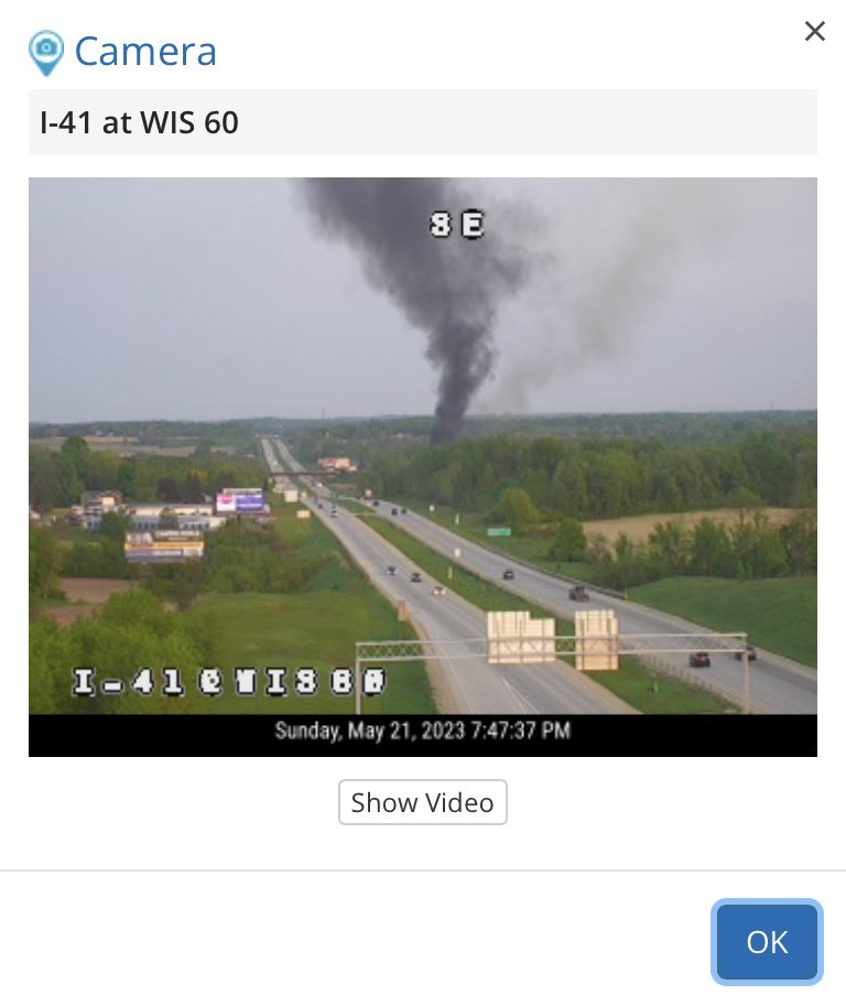 USFiR2015's tweet image. MABAS 111 - Slinger WI - Working fire at a commercial property of I-41 #Slinger #MABAS #USFiR