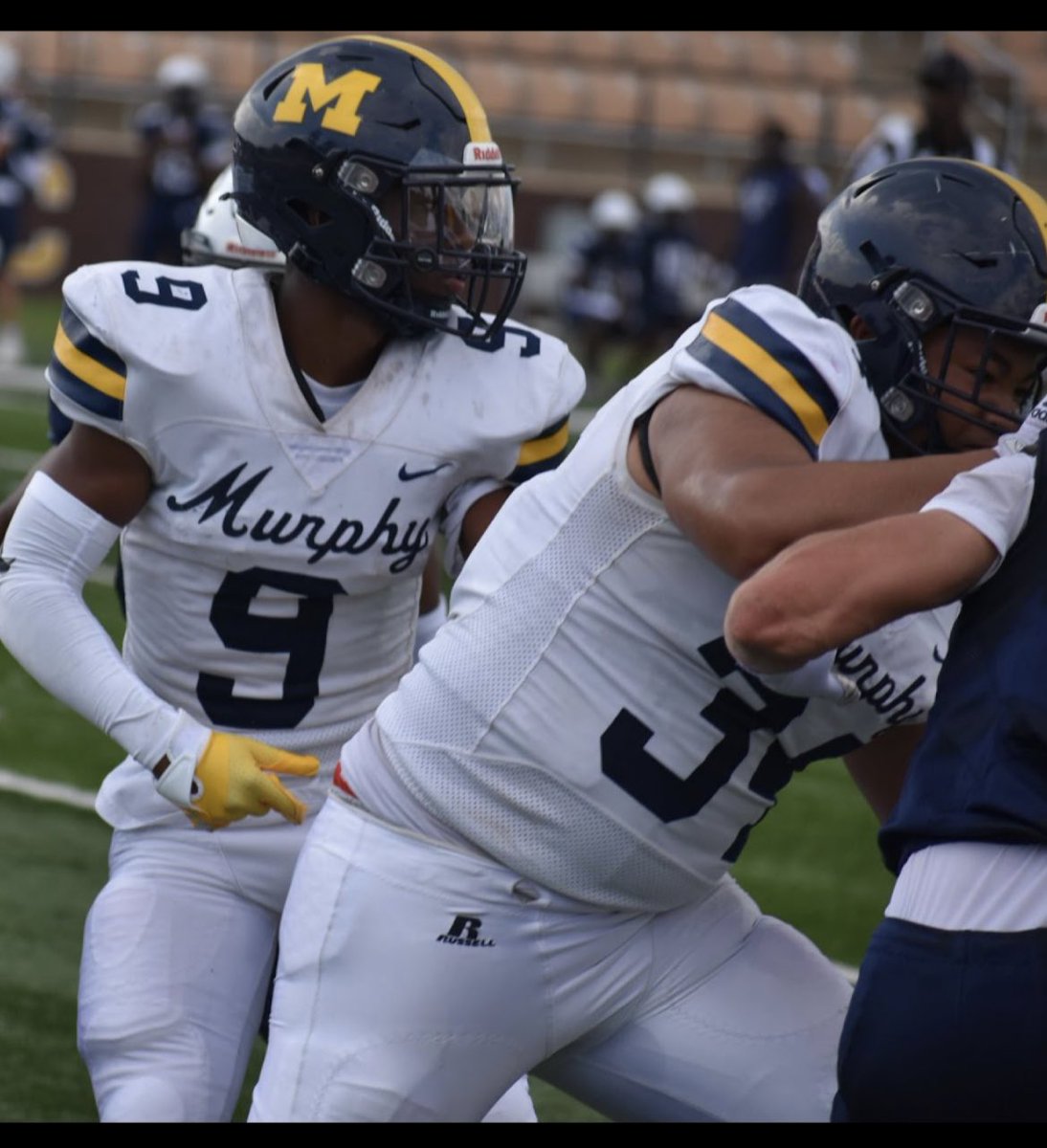 JacobiMcdaniel8's tweet photo. Spring game flicks📸 14-7 dub #murphyuniversity https://t.co/GBR1peKB3X