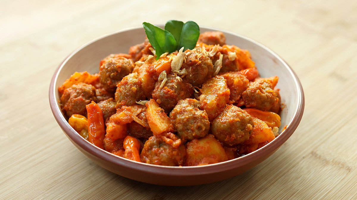 hermawan_devina's tweet image. Resep BALADO BOLA DAGING

--- a thread ----