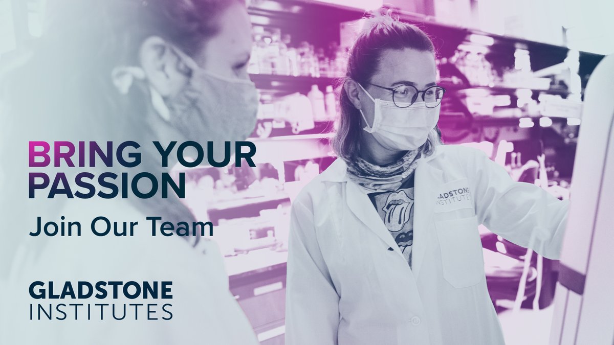 GladstoneInst's tweet photo. Gladstone's Institute of Virology is hiring an experienced Scientific Program Leader to lead and support large scientific initiatives and research collaborations.
Learn More: https://t.co/hy4rhr0CGT
#Careers #ScienceJobs #JobsinSTEM https://t.co/O6RSIejalY