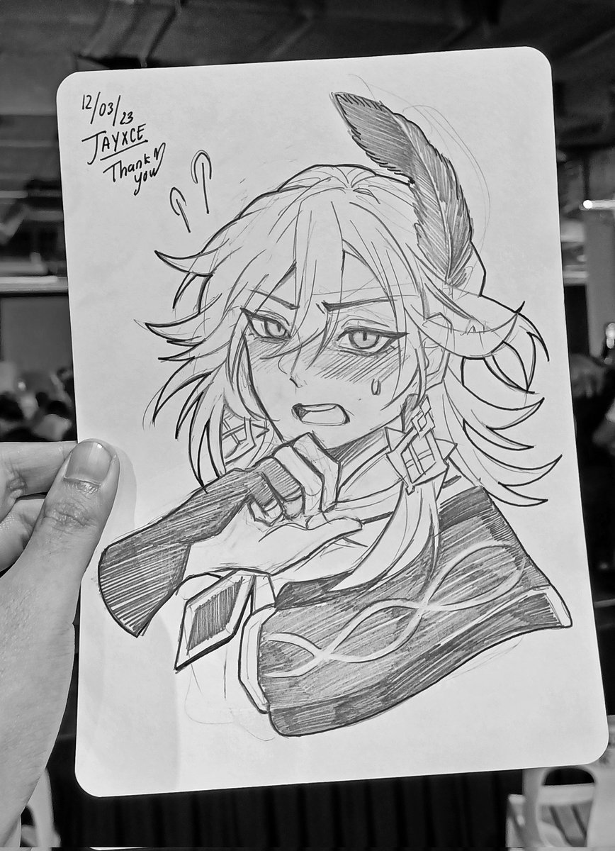 jayxce_'s tweet photo. 【LIVE SKETCH COMMISSIONS】(1/?)
I just want to compile my sketch commissions I did in cons!!! Thank you so much for the amount of support!! ♥️♥️♥️ NGL I didn't expect I would got this much and I've already got people booking for future cons!!(⁠༎ຶ⁠ ⁠෴⁠ ⁠༎ຶ⁠) 

#sketch #rkgk https://t.co/mRU40hOVtD