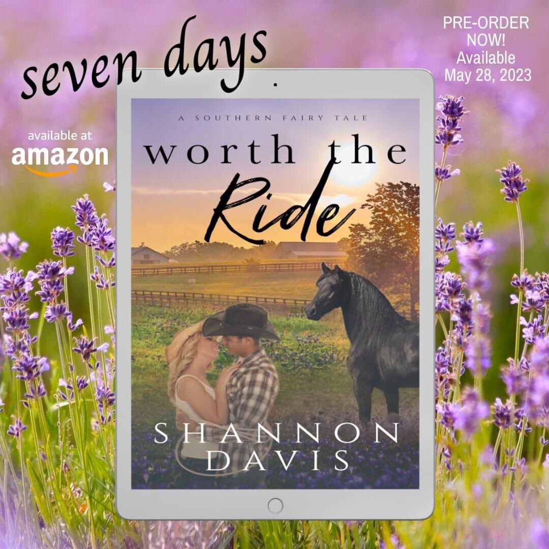 Just one week until Colton and Mary Beth’s story is here!
💜 Small Town Suspense 
💜 Second Chance Romance
💜 Protective Bounty Hunter Hero
Pre-Order Now ➝ amzn.to/3L2YrPr