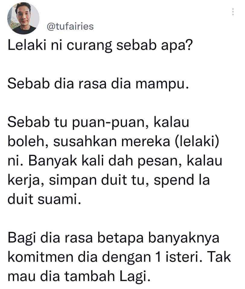 Zac on Twitter "Masa tweet ni viral dulu, aku rasa macam tak kena