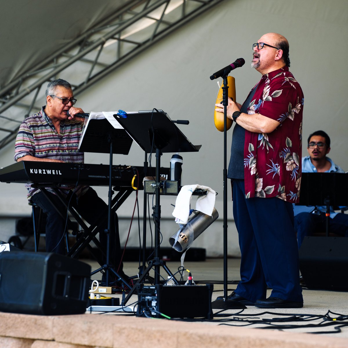 KacperLewtak's tweet photo. Snapped a few photos of @WestEndMambo while they were performing @TanglewoodInNC. They had some really good music! #music #latinjazz #SummerVibes https://t.co/6EazUcAXU5