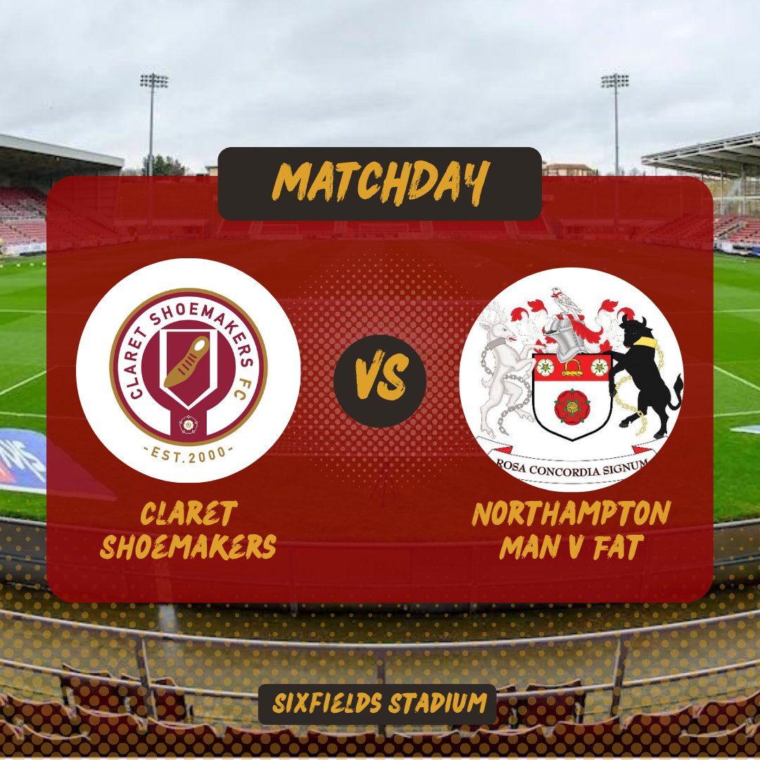 ShoemakersNTFC's tweet photo. It's matchday, as we bring our season to a close against our friends at @Northampton_MVF at Sixfields Stadium tonight 😍

If you're already missing your #NTFC 👞 football fix, than KO is at 6.45pm and everyone is welcome to attend. https://t.co/D2Cpf4fpZQ