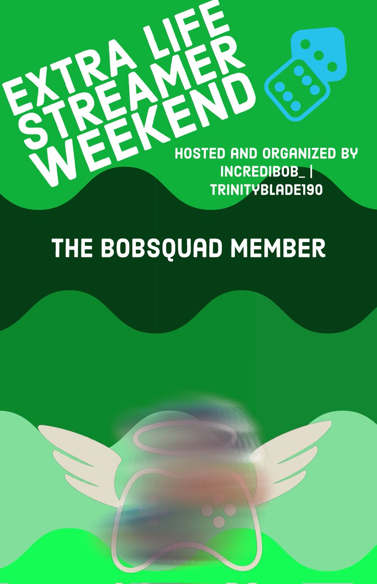 Incredibob_'s tweet photo. The teams for the Extra Life Steamer event on June 9th-11th have been selected! Over the next few days I'll be revealing the core members of Team Tang and *The* Bob Squad as I guest star on streams this week!  First reveal takes place tomorrow night on @RainbowPaint69' stream! https://t.co/WXfRB9JgRt