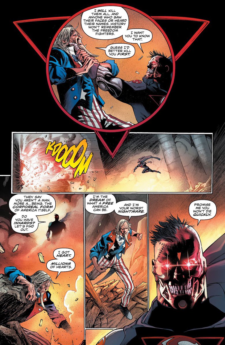 Adam Talking Superman on Twitter: "Uncle Sam Vs Heinrich Henshaw