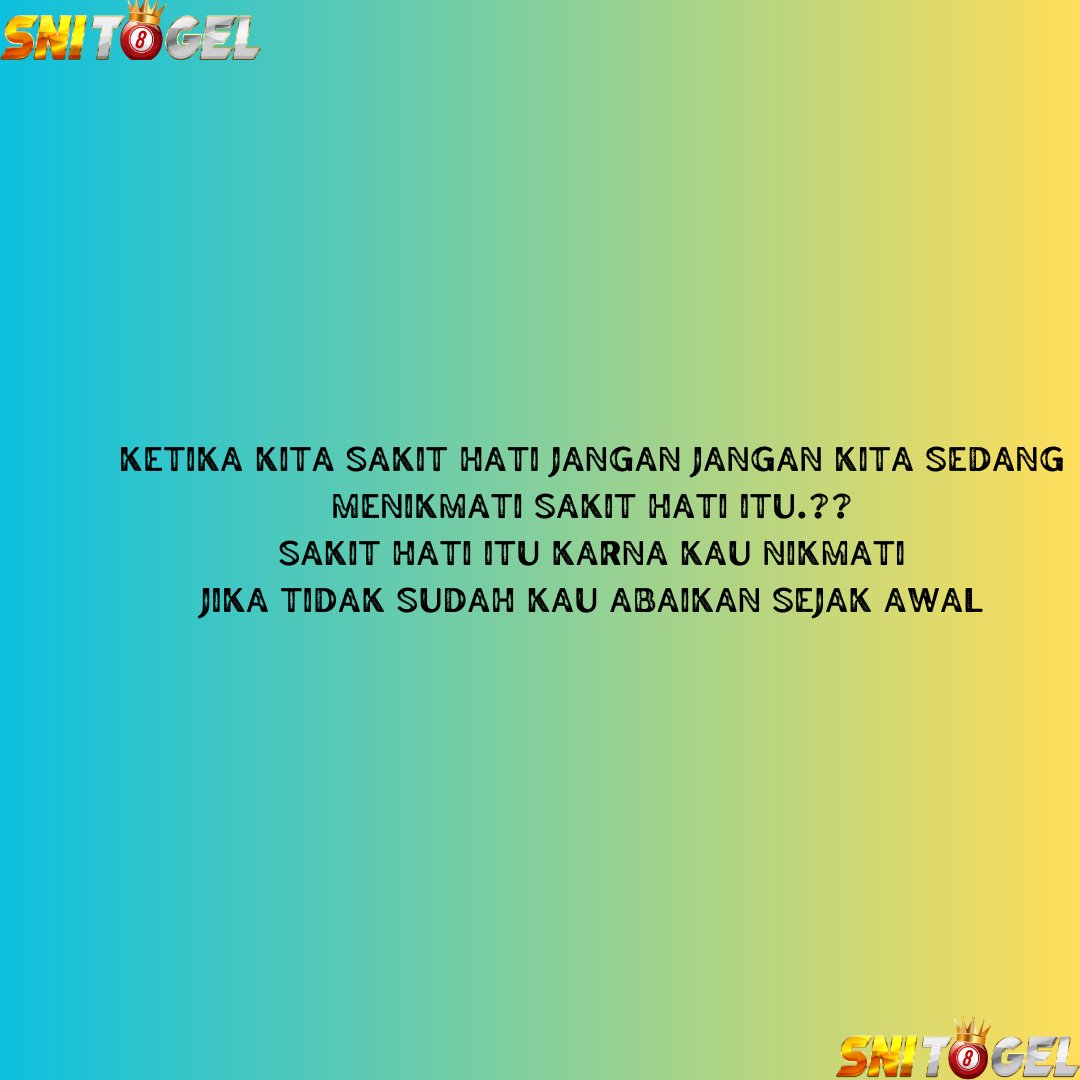 2022Snitogel's tweet photo. #SNITOGEL
#SNITOGELOFFICIAL
#iboplay
#Slotgacor
#TogelTerpercaya
#TotoMacau
#Slotjp
#SlotTerpercayaAsia
#snicasino
#iboplay #iboplayofficial
#bandarcasino #slot #pragmaticplay
#slotterpercaya #agenslot #dapatuang #joker
#judionline #gacor #pragmaticslot #gacorhariini
#pragmat https://t.co/qz44z4ZRax