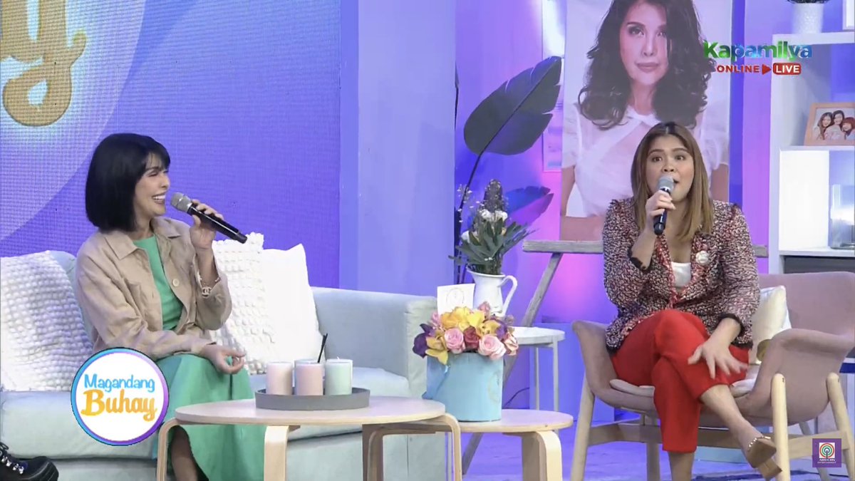 _MagandangBuhay's tweet photo. Matinding kamustahan with Momshie Pops! #MagandangBuhay https://t.co/SS9y04sCnE