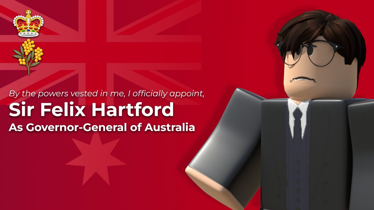 🔵 <a href="/HartfordBUK/">Sir Felix Hartford</a> is our new Governor-General!

Photo credits to @GIIR_BUK.