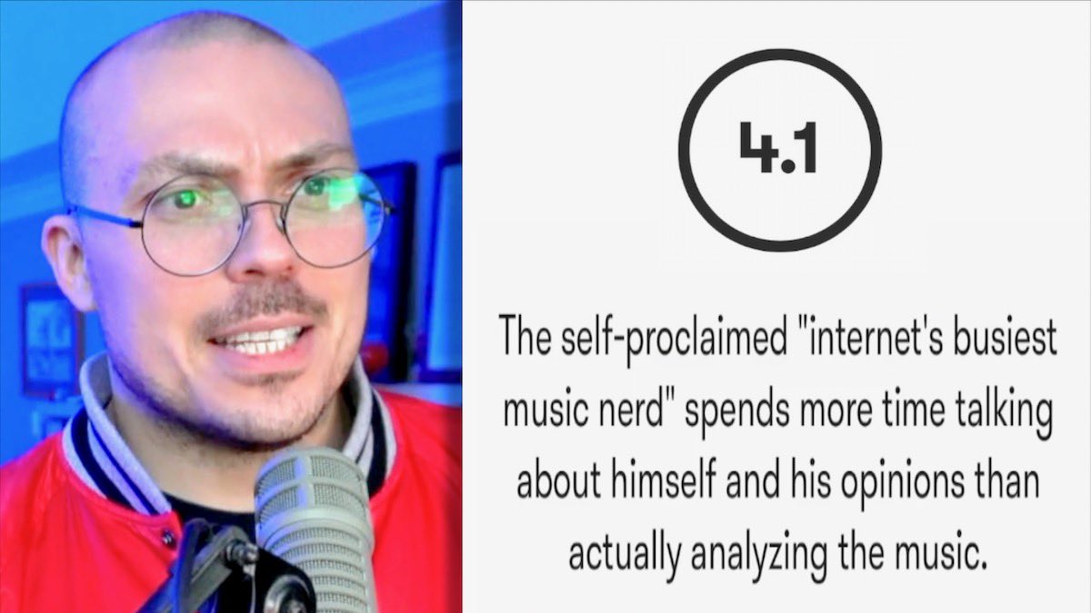 NO CONTEXT anthony fantano tweet media