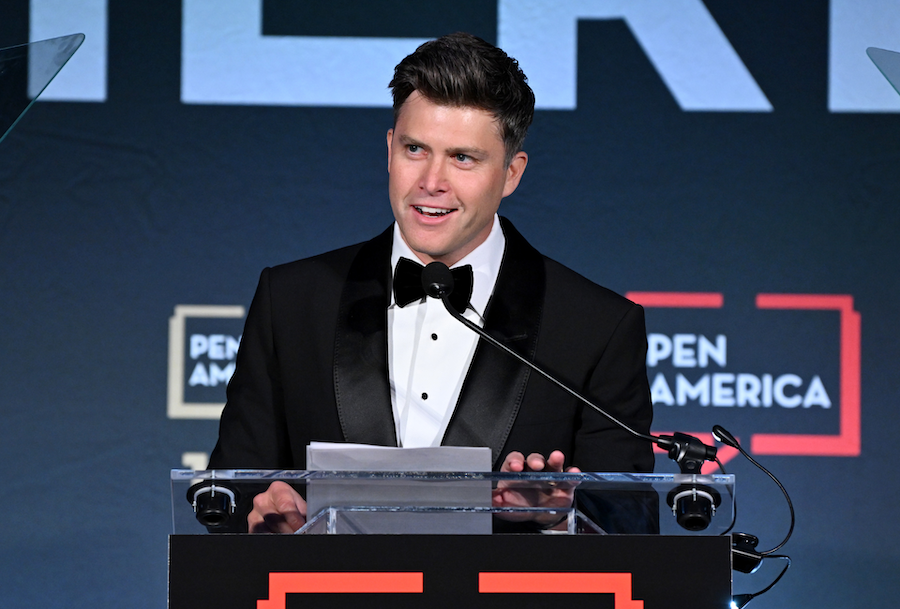 Colin Jost hosted the 2023 #PENGala where honorees included Saturday Night Live’s Lorne Michaels, who was presented with the PEN/Audible Literary Service Award by John Mulaney.

See all the highlights of an unforgettable night at @AMNH: https://t.co/5mPPY5lMzX https://t.co/T1aBbF007b