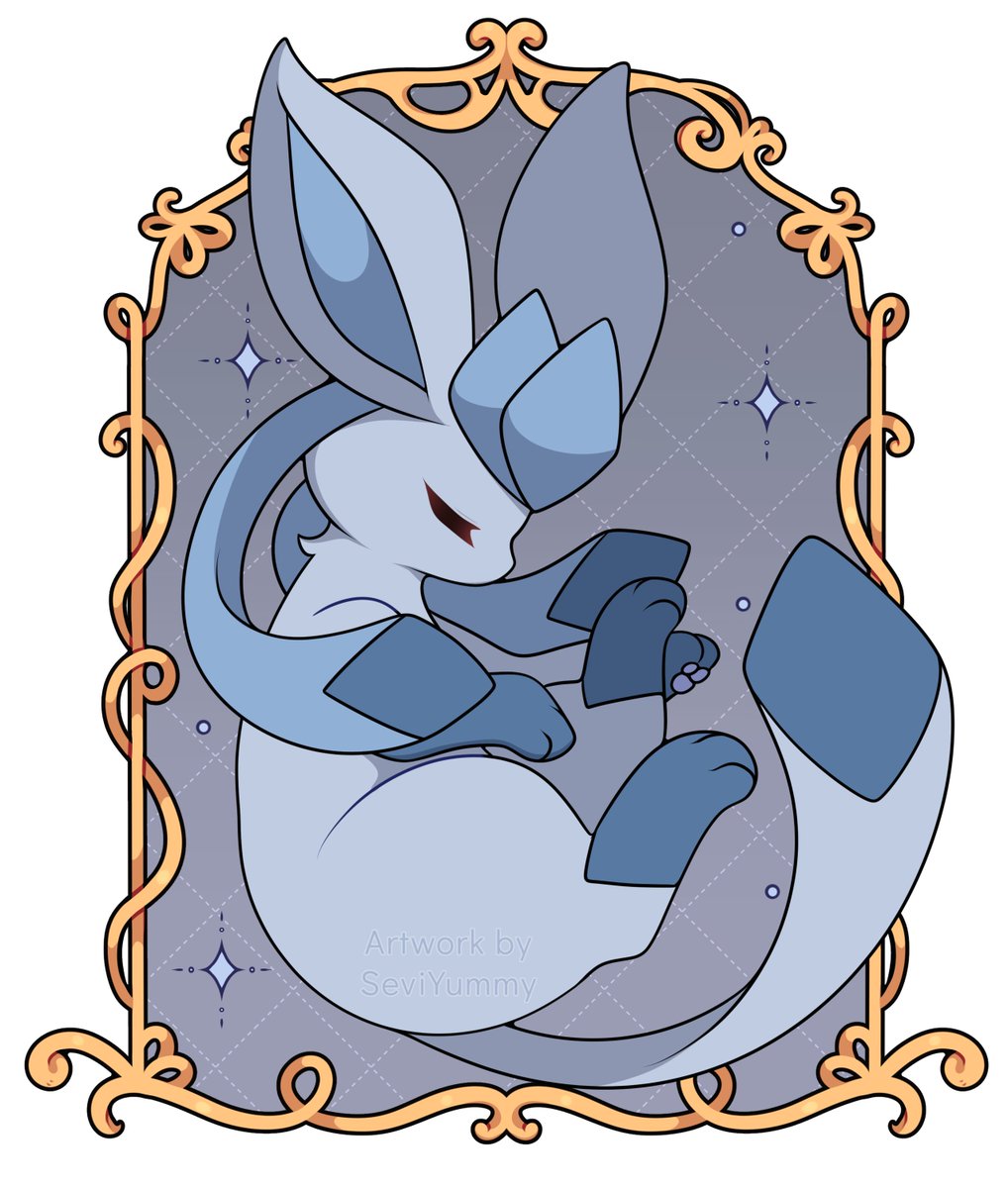 「Glaceon」|Sevi 🌸🌿のイラスト