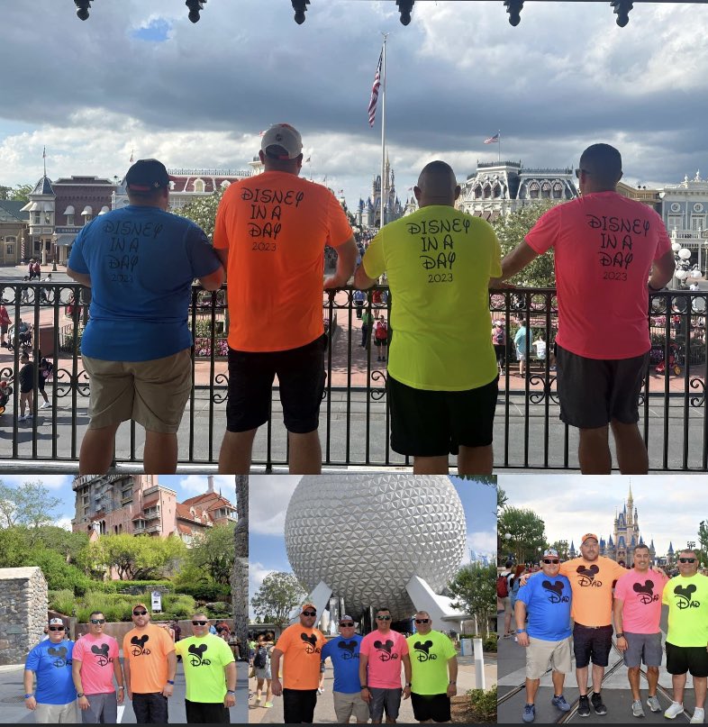 Yesterday was epic. Disney dads one day trip. No wives or kids. Just four Men running around Disney World.
#DadsDayOut #DisneyWithoutKids #NoWivesNoKids #DadsOnlyDisney  #DisneyAdventure #BoysTrip #DisneyFun #DadsOnTour #DisneyBound #DisneyMagic 
#DisneyWorld #DisneyParks #Disney