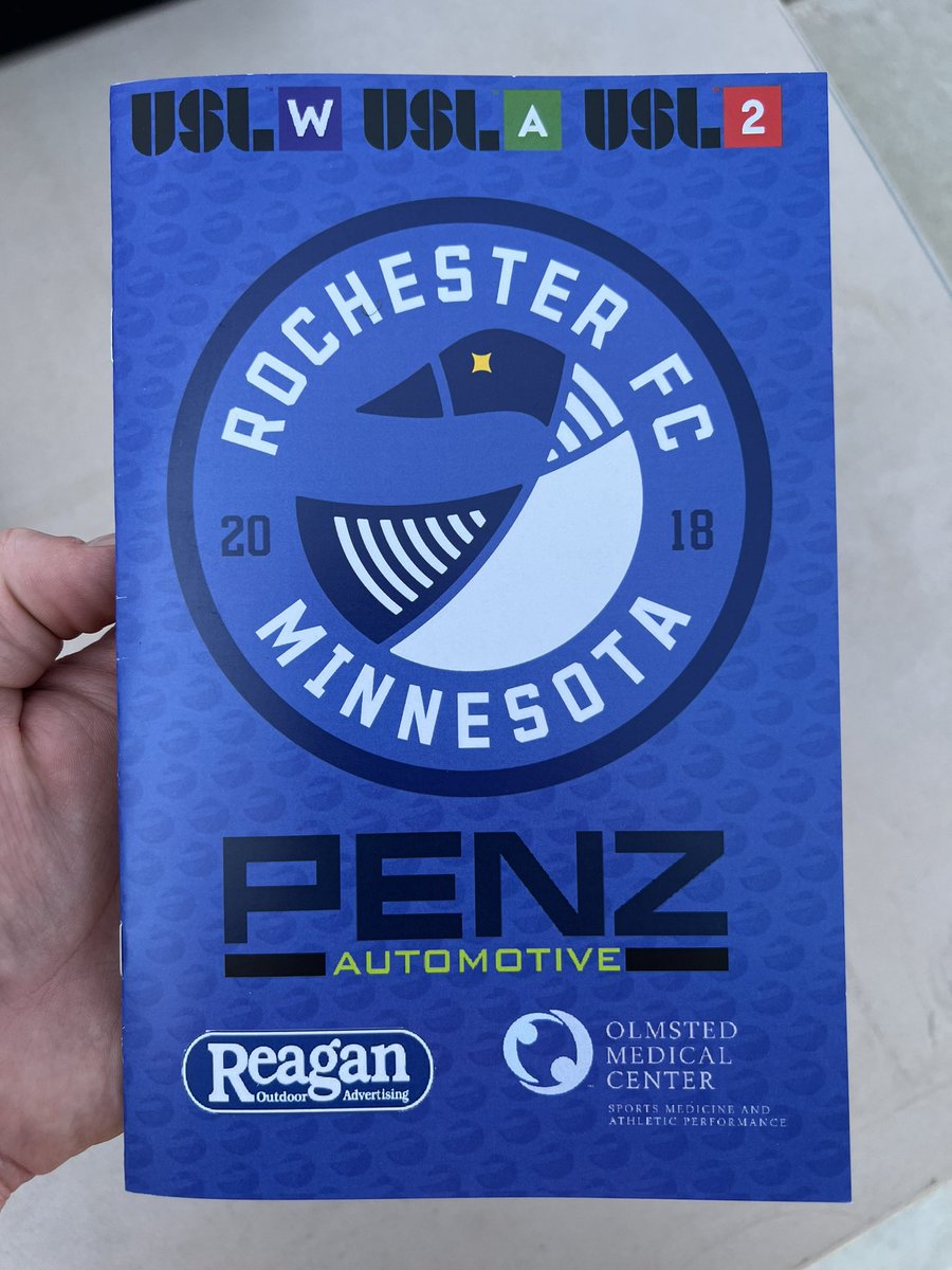 EqualTimeSoccer's tweet photo. ROCHESTER ROAD TRIP REPORT

@RochesterClub has its first ever @USLWLeague home opener today! They dropped a close one to @BavarianSoccer 0-1. 

Here’s our report:
- Rochester started in a 4-2-3-1
- Bavarians started in a 4-2-2-2
- Rochester was a bit scattered to start, but that’s somewhat expected for a team only now getting it’s players. 
- Bavarians also came out passing and combining really well. Scored in the 10th minute on what would be the game winner. 
- Rochester had a player go down with an injury a few minutes later and, after a break for her to be treated/helped off, they actually had — at minimum — equal run of play for the bulk of the middle of the game
- Bavarians largely took the reigns back toward the end of the game other than a late game flurry of chances for Rochester in the last few minutes like the *unreal* free kick by @Lissamizutani that had to be saved (video bottom right)
- both teams probably could have gone to their benches earlier. Reminder, in the W League, there is no reentry. BUT there are 7 subs allowed. So you basically *have* to sub a couple at half, a couple at min 60 etc to get the full use of your bench. 
- Fun @GopherSoccer tie in: Katie Koker (Racine native) is on this team but so is Eva Bruer! Both are deep cuts for casual fans but jumped out to us right away 
- Top players for Rochester were probably Mizzutani, Birch, DeGannes, and FOR SURE @arecarte844 in the attack and @cocoalcalde1 in goal, who might have no joke saved 3-5 goals with her shot-stopping. Chelsea Brown and Jayda Brown also added some really good energy and spark in a game that was a bit of a tough slog in 80 degree full sun with plenty of players clearly working into shape. 
- stadium notes: great playing surface, big stadium, concessions and merch available, nice gameday presentation overall 
- Also, don’t look now but @BavarianSoccer stocked up 6 points in their first two games. Plenty of season left but hard for Bavs to feel anything but psyched about that kind of opening weekend.