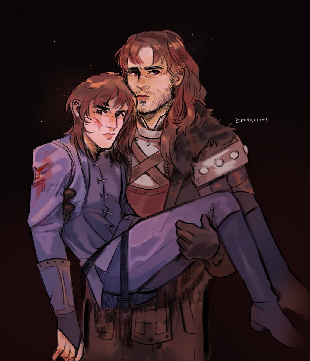 「pact of ice and fire #hotd jace and creg」|monty 🦷のイラスト
