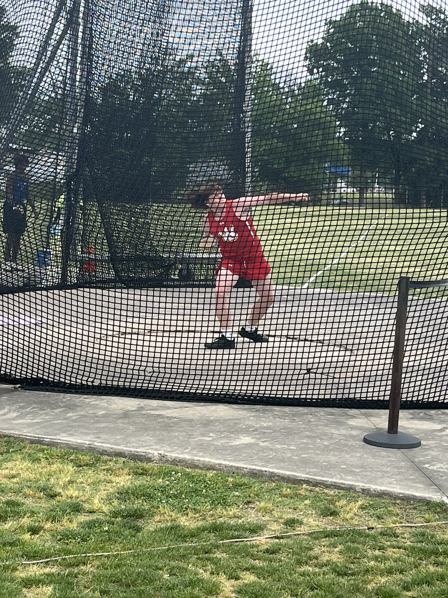 Parker Cochrane with a 12th place finish in the discus throw at the 2A state championship Saturday! He had an amazing season. All-conference CVAC, 3rd in regionals! <a href="/parker_cochrane/">Parker Cochrane</a>