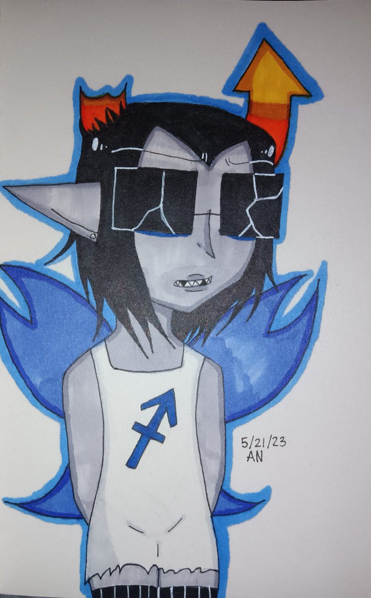 AkiraNejimaki's tweet photo. Your honor....I have finished the drawing. This was so much fun to draw honestly. #fairius #Homestuck #equiuszahhak https://t.co/uuIGq6bn3D