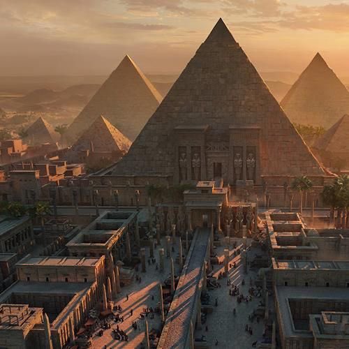 Giza Necropolis, Egypt