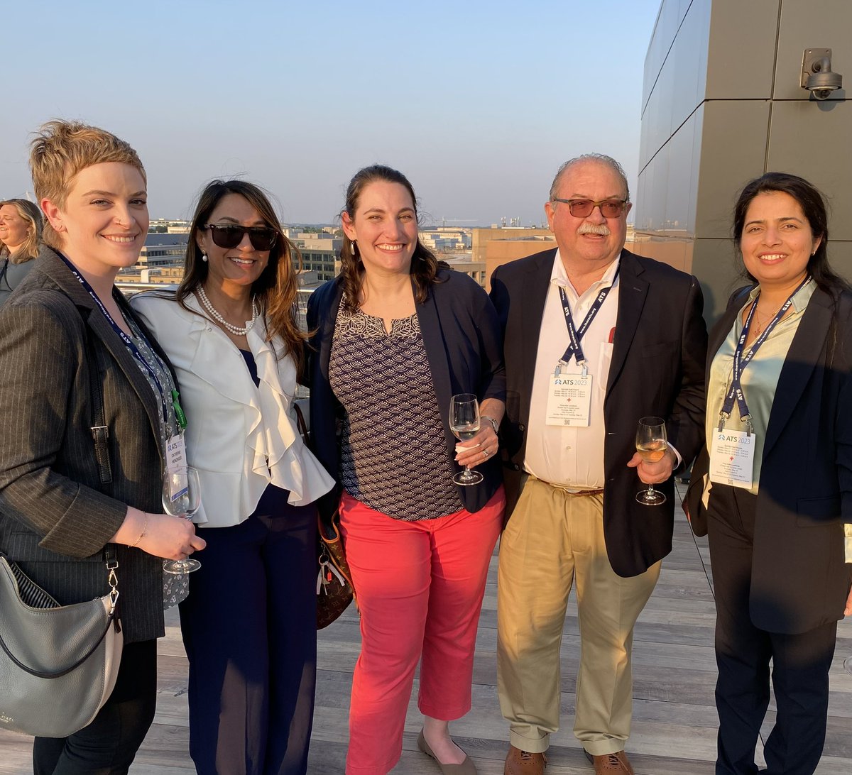 In great company at #ATS2023 <a href="/ReenaMehra0203/">Reena Mehra MD MS</a> <a href="/DocAnnaMay/">Anna M. May</a>