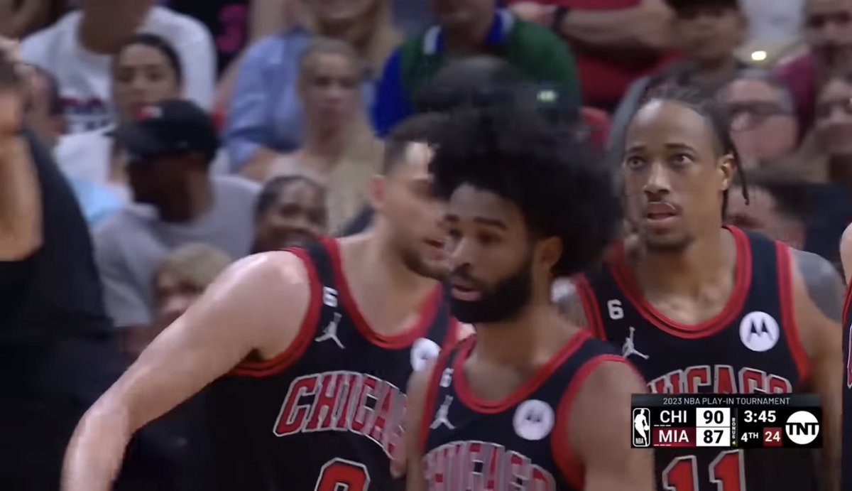 barstoolsports's tweet photo. People forget the Bulls gave the Heat hell in the play-in game https://t.co/sNmYVYDGWm