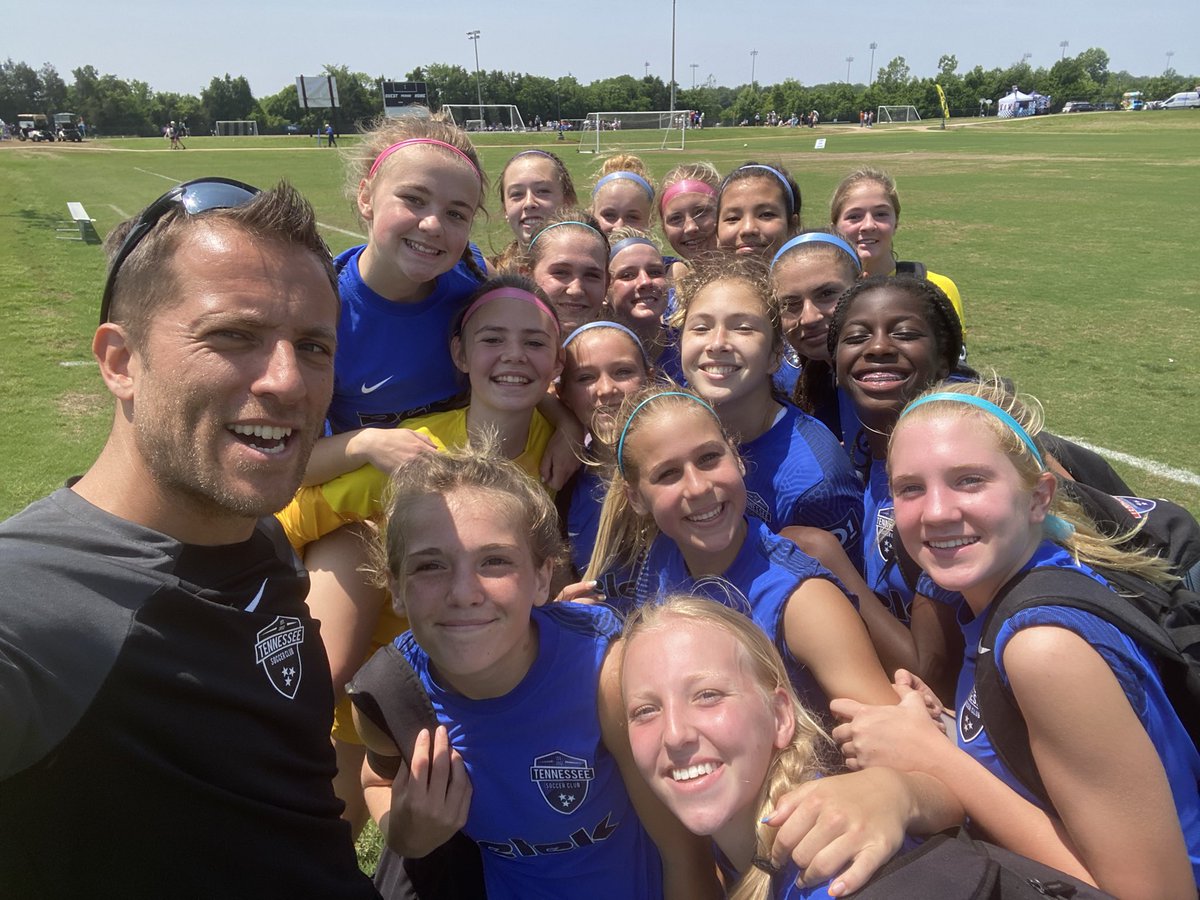 Big smiles after State Cup semi-final win today. Big final next week!! #dontletthisseasonend <a href="/TSC09GECNL/">Tennessee SC 09G ECNL</a>