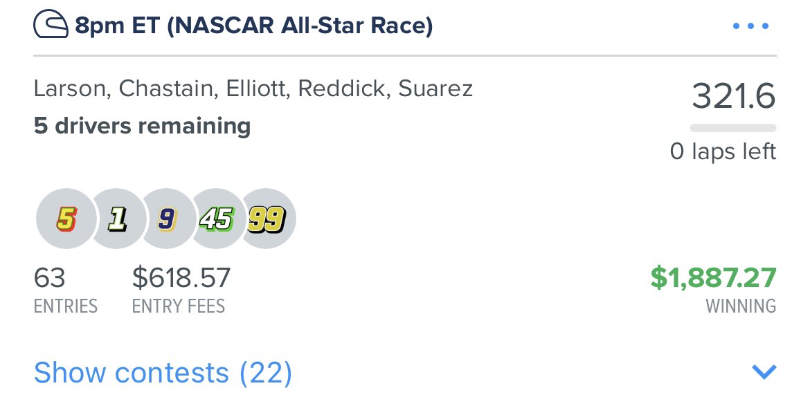 DFS__Oracle's tweet photo. Great first day back - some wins from today and while I was out!

Now time to work on these best ball rankings to be released June 1! 

Retweet if you’d like them free 👀 https://t.co/aZ62T91cB4