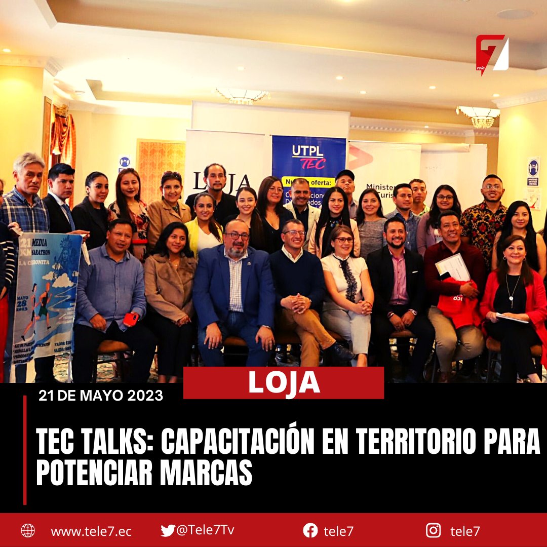 #Utpl | Con la finalidad de potenciar negocios y aportar a la reactivación turística del sur del Ecuador, gestores de turismo y emprendedores se capacitan en estrategias de marketing digital y redes sociales. bit.ly/3MrLGgP