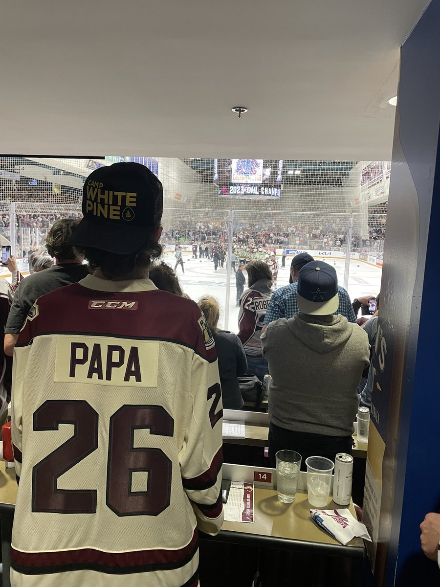 They did it Papa. They did it… #OHLCHAMPIONS #GoPetesGo #ThankYou