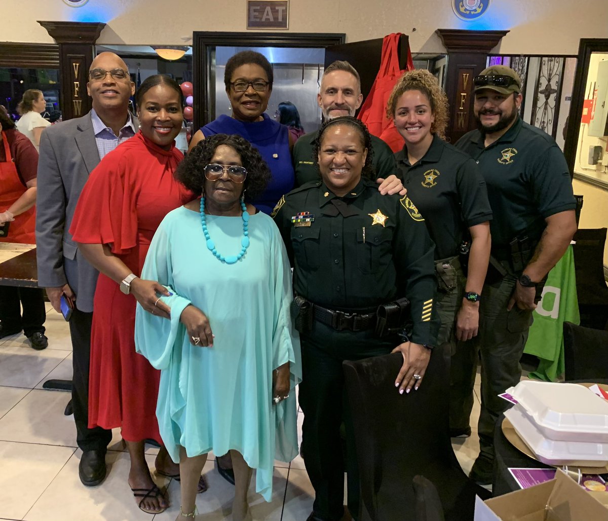 MarieWoodsonFL's tweet photo. Thanks to Mayor Felicia Brunson for inviting me to the annual celebration of the Senior Prom 2023–under the Visions of Images, Inc. What a wonderful celebration!! We had an amazing time!

#FLHD105 #WestPark https://t.co/ilSWGKhU1H