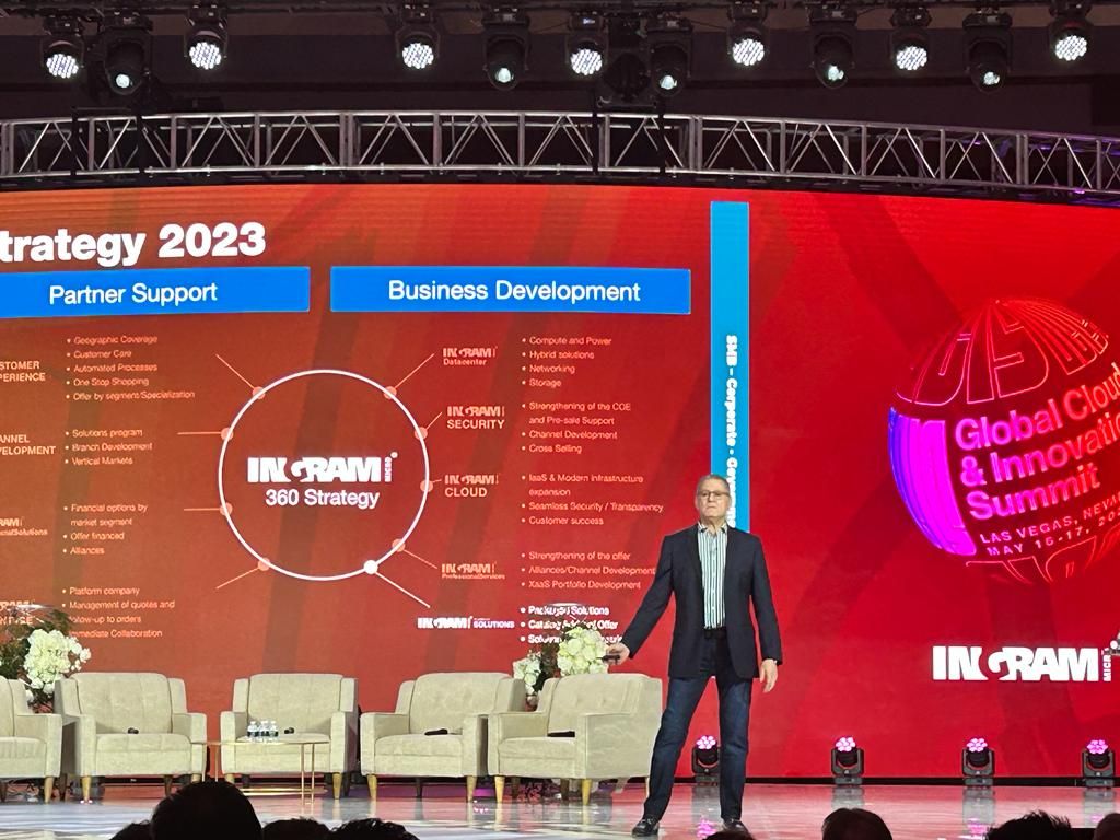 InfochannelMX's tweet image. #Galería| Así fue la presencia de @IngramMicroMx en Las Vegas, donde @inacom_mx obtuvo el premio como Reseller of the Year en el Micro Cloud and Innovation Summit #imgcis23.