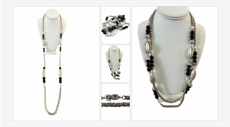 Vintage Signed Richelieu Silver Plated Long Pearl Cabochon Black Bead Necklace | eBay #vintagecostumejewelry #costumejewelry #vintagejewelry #jewelry #estatejewelry #signedjewelry #richelieu 
ebay.com/itm/1158100785…